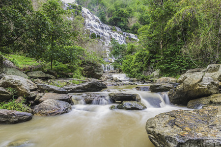 Mae ya waterfallの写真素材