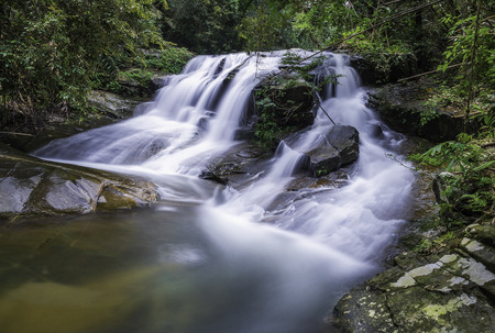 Khao chamao waterfallの写真素材