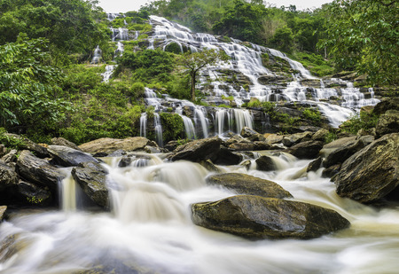Mae ya waterfallの写真素材