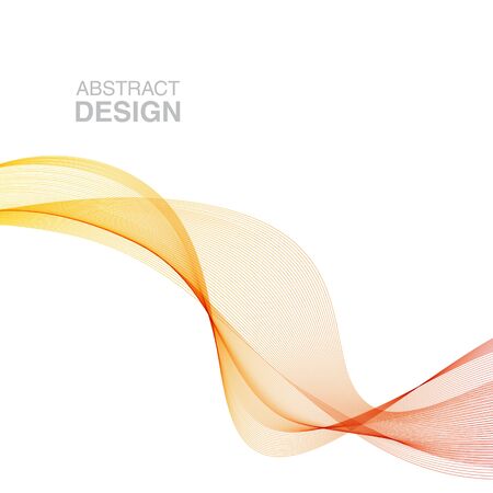 Abstract waves background, waved lines for brochure, website, flyer design. Transparent linesのイラスト素材