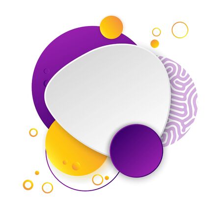 Promo badge for offer, promotion, advertising, scroll, price tag, sticker, poster. Modern geometric sale banner for your graphic and web designのイラスト素材