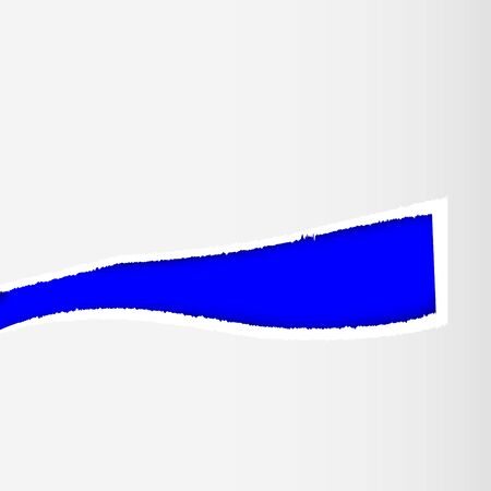 Torn paper holes. Hole in the sheet of paper on a color background for web and print.のイラスト素材