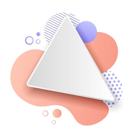 Promo badge and banner for offer, promotion, advertising, scroll, price tag, sticker, poster. Modern geometric sale badge for your graphic and web designのイラスト素材