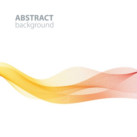 Abstract waves background, waved lines for brochure, website, flyer design. Transparent linesのイラスト素材