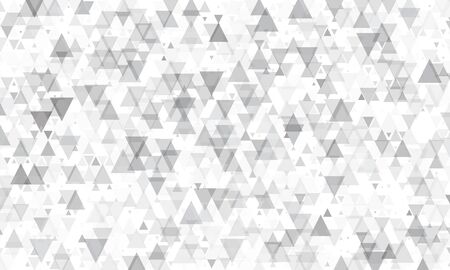 Mirror silver triangle tiles. Abstract mosaic geometry pattern. Triangle minimal mirror background...