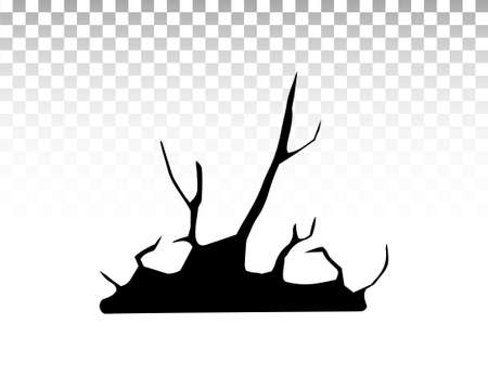 Ground cracks. Earthquake and ground cracks, hole effect, craquelure and damaged wall texture. Vector illustrations for earthquake, crash, destruction.のイラスト素材