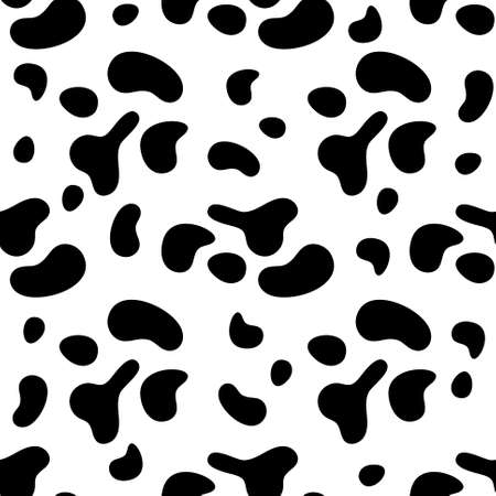 Irregular blob, seamless pattern of abstract organic shapes. Abstract irregular random blobs. Simple liquid amorphous splodge. Trendy minimal designs for presentations, banners, posters and flyersのイラスト素材