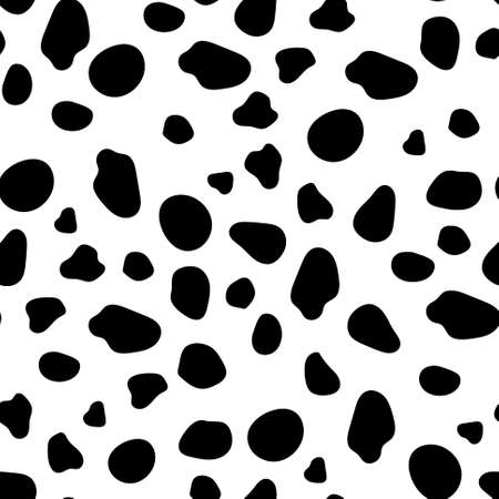 Irregular blob, seamless pattern of abstract organic shapes. Abstract irregular random blobs. Simple liquid amorphous splodge. Trendy minimal designs for presentations, banners, posters and flyers.のイラスト素材