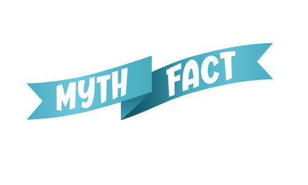 Myths and facts sign. Myths vs Facts header design. True or false facts bubble. Banner design for any purposes.のイラスト素材