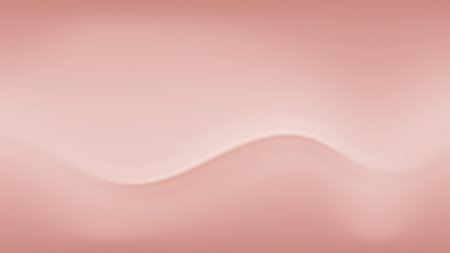Nude gradient. Pastel nude background with soft wave, modern vector gradient designのイラスト素材