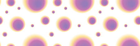 Seamless pattern y2k aura. Blurred heart, butterfly and stars with aura in trendy style y2k
