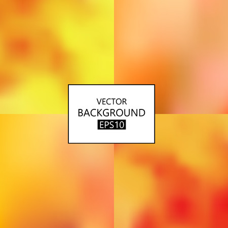 abstract autumn blurred background vector EPS 10のイラスト素材