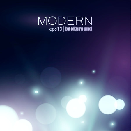Bokeh background. Abstraction, blue glare. Modern design shining vector illustration.のイラスト素材