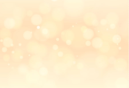 abstract light orange bokeh backgroundのイラスト素材