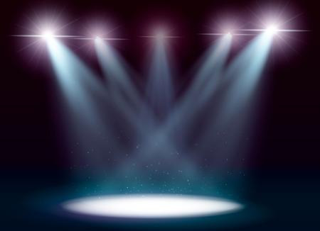 Spotlight vector background. Vector illustration eps10.のイラスト素材