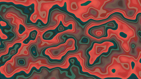 Abstract background with color blots, transitions and bends.