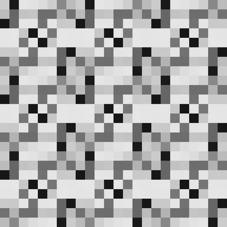 Seamless pattern background from a variety of multicolored squares.の写真素材