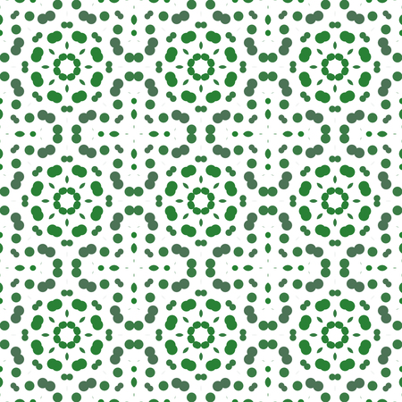 Seamless abstract pattern background with a variety of colored circles.の写真素材