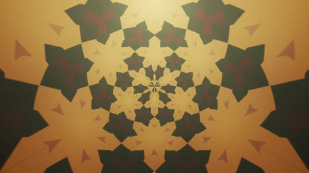Background with a colorful, diverse cyclic pattern.の写真素材
