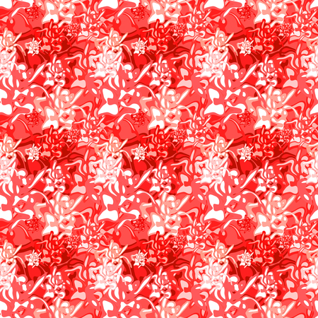 Seamless background pattern with various colored spots.の写真素材
