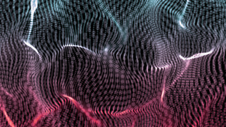 Colorful background of flowing fabric. Smooth and soft.