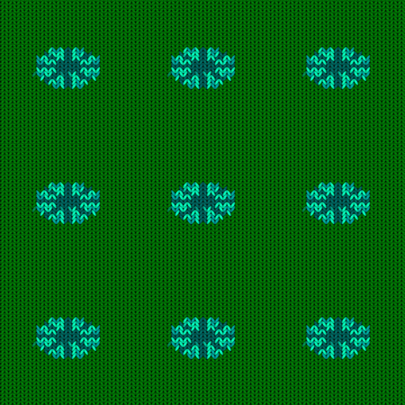 Seamless background with a knitted texture, imitation of wool. A variety of different patterns.の写真素材