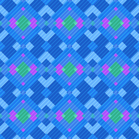 Seamless pattern background from a variety of multicolored squares.