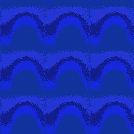 Seamless pattern background with multi-colored wavy lines.のイラスト素材