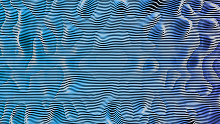 Colorful background of flowing fabric. Smooth and soft.の写真素材