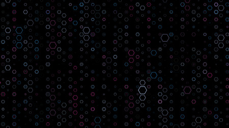Abstract background pattern with multicolored varied details.