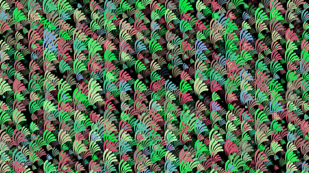 Abstract background pattern with multicolored varied details.の写真素材