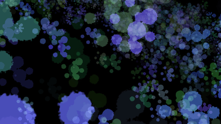 Background with paint. Divorces and drops. Periwinkles.