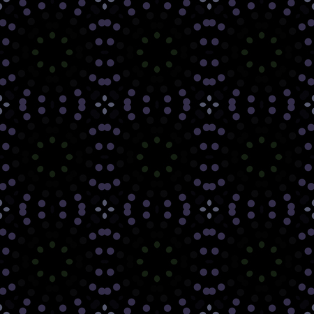 Seamless abstract pattern background with a variety of colored circles.