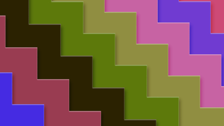 Background in paper style. Of multi-colored details.