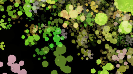 Background with paint. Divorces and drops. Periwinkles.の写真素材