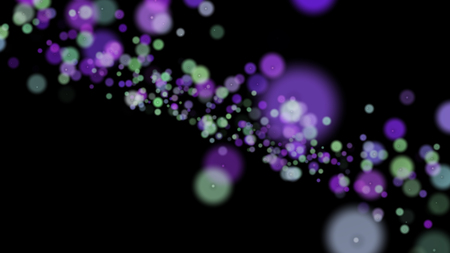 Colored different circles. Background of different sizes of circles of different shades of the same color.の写真素材