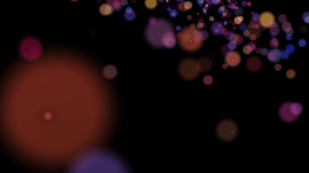Colored different circles. Background of different sizes of circles of different shades of the same...