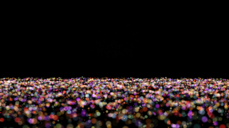 Colored different circles. Background of different sizes of circles of different shades of the same color.の写真素材