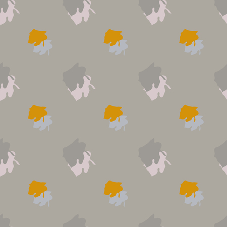 Seamless background pattern with various colored spots.の写真素材