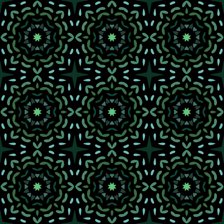 Seamless background pattern with a variety of multicolored lines.の写真素材