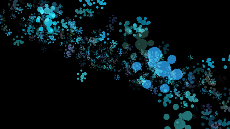 Background with paint. Divorces and drops. Periwinkles.の写真素材