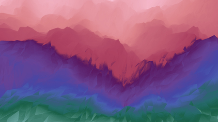 Background from polygons. With shadows and light.の写真素材