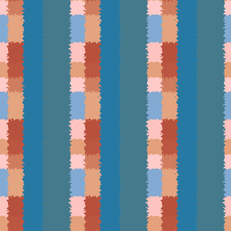 Seamless background pattern with multicolored straight lines.の写真素材