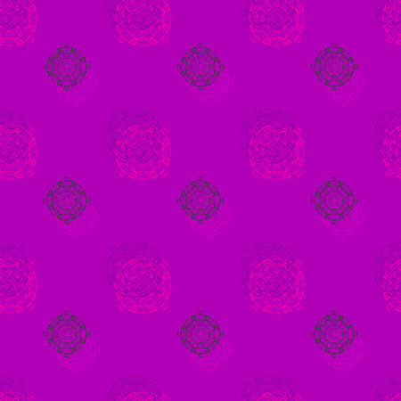 Seamless background pattern with various colored circles.の写真素材