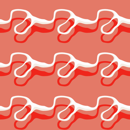 Seamless pattern background of multicolored lines with scribbler.の写真素材