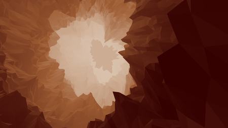 Background from polygons. With shadows and light.の写真素材
