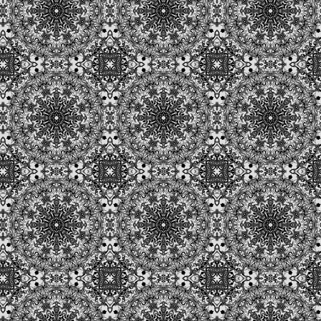 Seamless color lace pattern. With thin various lines.