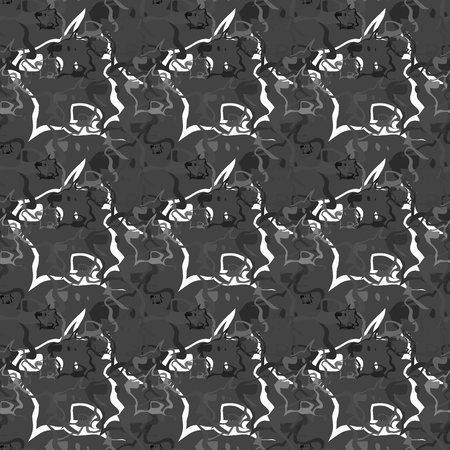 Seamless background pattern with colored diverse doodles.の写真素材