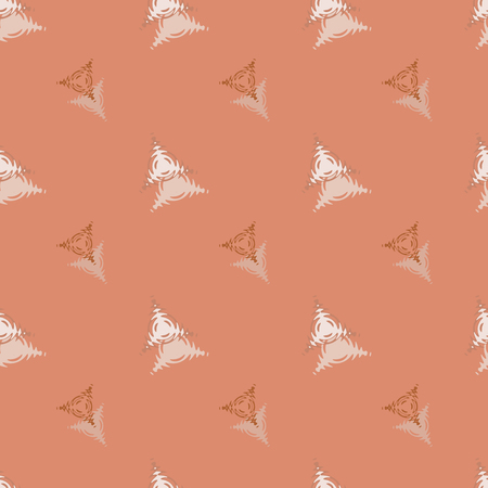 Seamless background pattern with various colored triangles.の写真素材