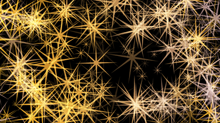 Background with a variety of multicolored stars. Big and small.の写真素材